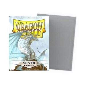 DRAGON SHIELD SILVER MATTE (100)