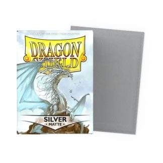 DRAGON SHIELD SILVER MATTE (100)