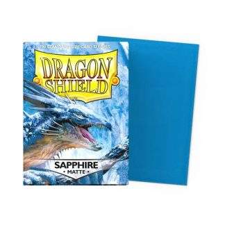 DRAGON SHIELD SAPPHIRE MATTE (100)