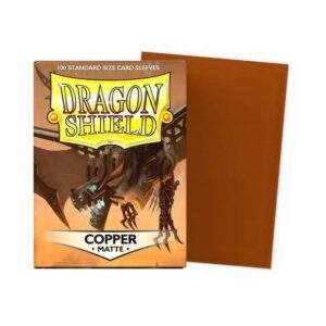 DRAGON SHIELD COPPER MATTE 100 PCT