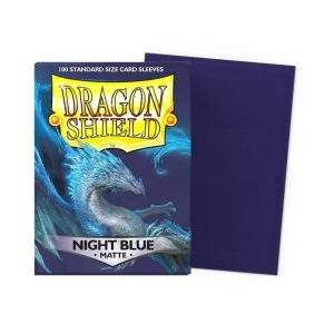 DRAGON SHIELD NIGHT BLUE MATTE (100)