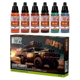 RUST LIQUID PIGMENTS SET