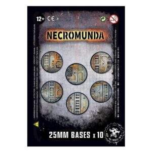 NECROMUNDA 25MM BASES (X10)