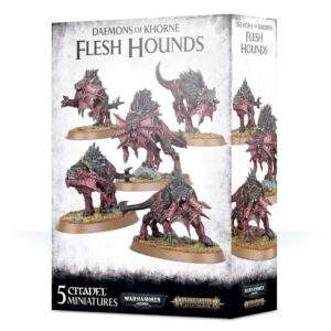 DAEMONS OF KHORNE FLESH HOUNDS