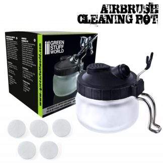 AIRBRUSH CLEANING POT