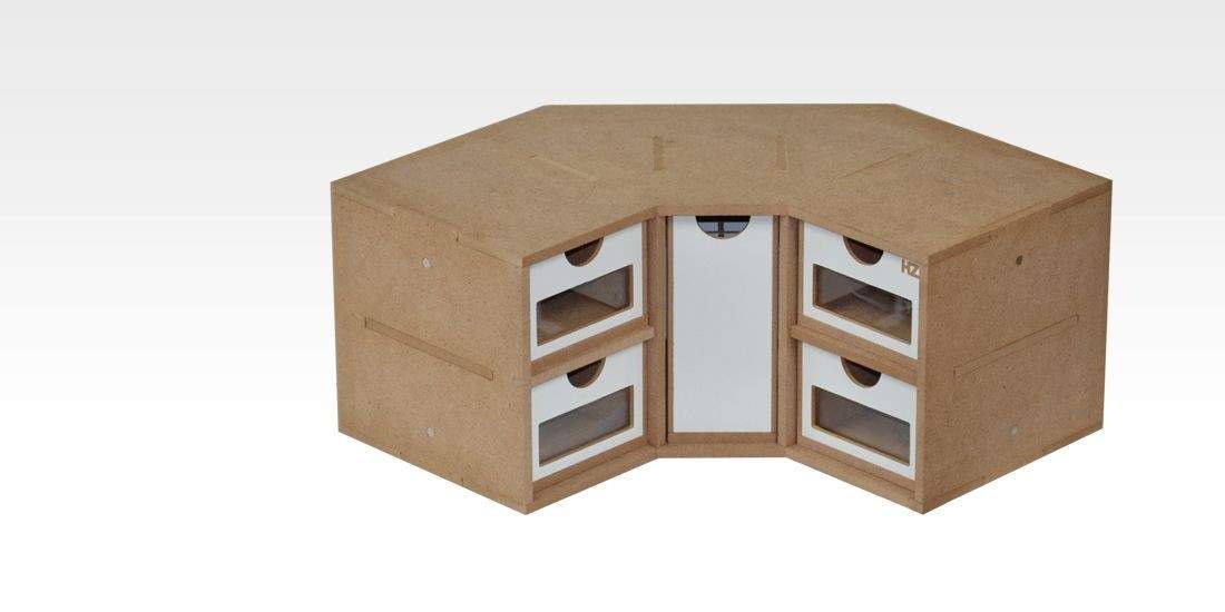 CORNER DRAWERS MODULE