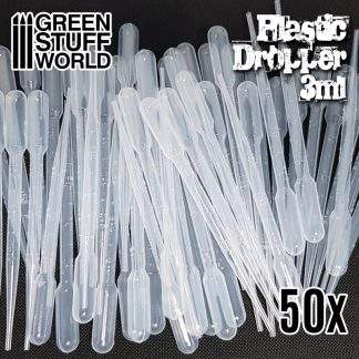 50*PLASTIC DROPPER 3ML