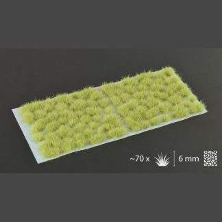 LIGHT GREEN 6MM WILD TUFTS