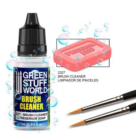 BRUSH CLEANER AND PRESERVER