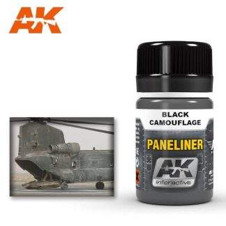 AK PANELINER FOR BLACK CAMOUFLAGE