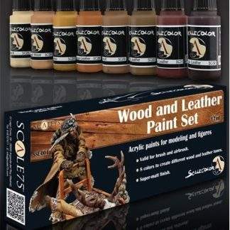 WOOD AND LEATHER PAINT SET