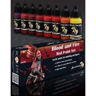 BLOOD AND FIRE RED PAINT