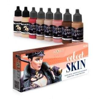 VELVET SKIN PAINT SET