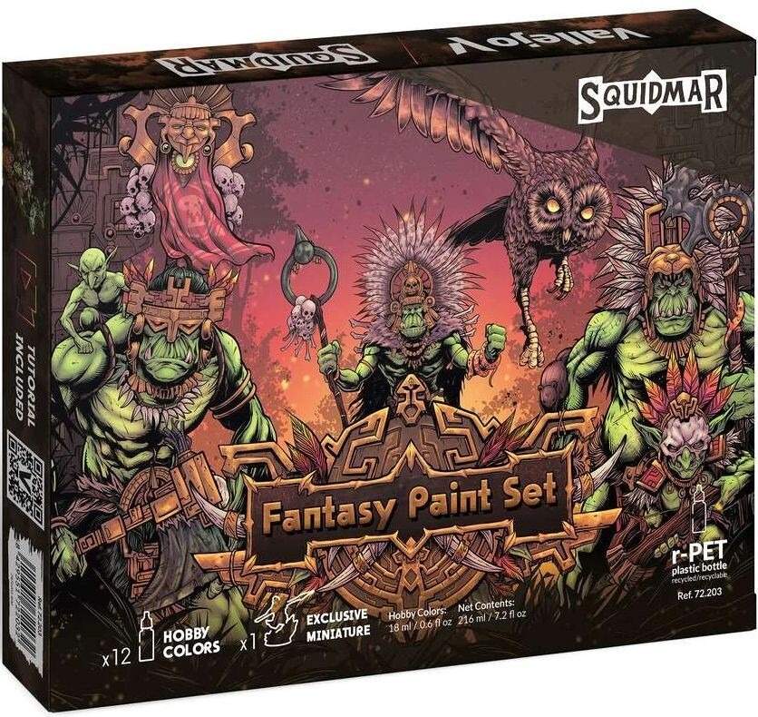 SQUIDMAR: FANTASY PAINT SET