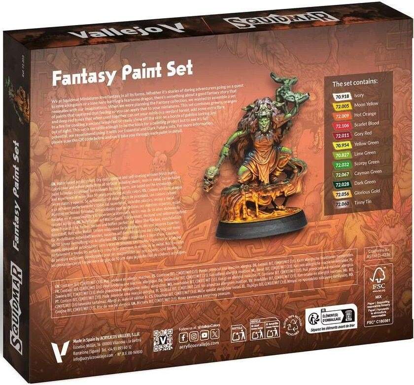SQUIDMAR: FANTASY PAINT SET - Bild 3
