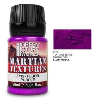 MARTIAN TEXTURES: FLUOR PURPLE