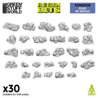 PILES OF SKULLS X30