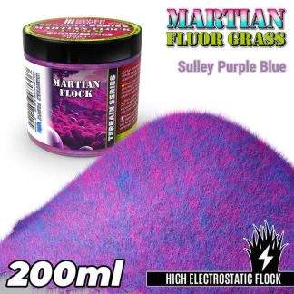 MARTIAN FLOCK: SULLEY PURPLE-BLUE 4-6MM