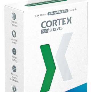 ULTIMATE GUARD: CORTEX SLEEVES STANDARD SIZE (100) GREEN