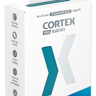 ULTIMATE GUARD: CORTEX SLEEVES STANDARD SIZE (100) PETROL