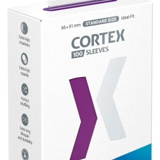 ULTIMATE GUARD CORTEX SLEEVES STANDARD SIZE (100CT) PURPLE