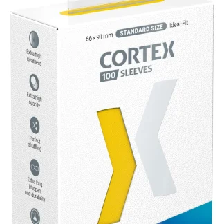 ULTIMATE GUARD: CORTEX SLEEVES STANDARD SIZE (100) YELLOW