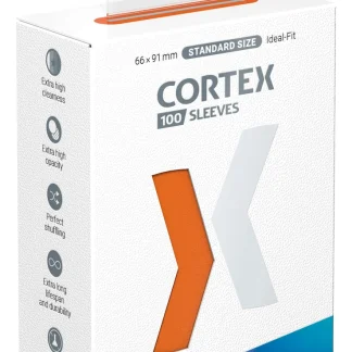 ULTIMATE GUARD: CORTEX SLEEVES STANDARD SIZE (100) ORANGE