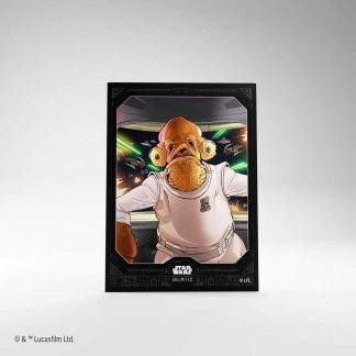 STAR WARS UNLIMITED ART SLEEVES ADMIRAL ACKBAR