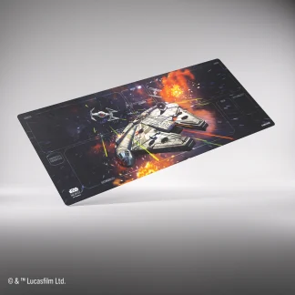 STAR WARS UNLIMITED XTRA-WIDE GAME MAT - MILLENIUM FALCON