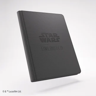 STAR WARS UNLIMITED ZIP-UP ALBUM 18-POCKET - BLACK
