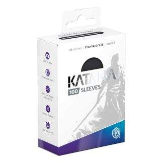 ULTIMATE GUARD: KATANA SLEEVES STANDARD SIZE (100) OBSIDIAN SHARD