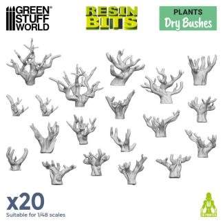 3d Printed - Dry Bushes