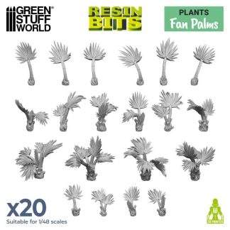 3D Printed - Fan Palms