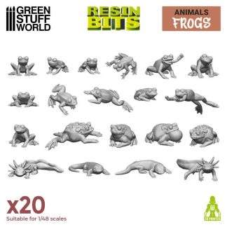 3d Printed - Frogs and Toads