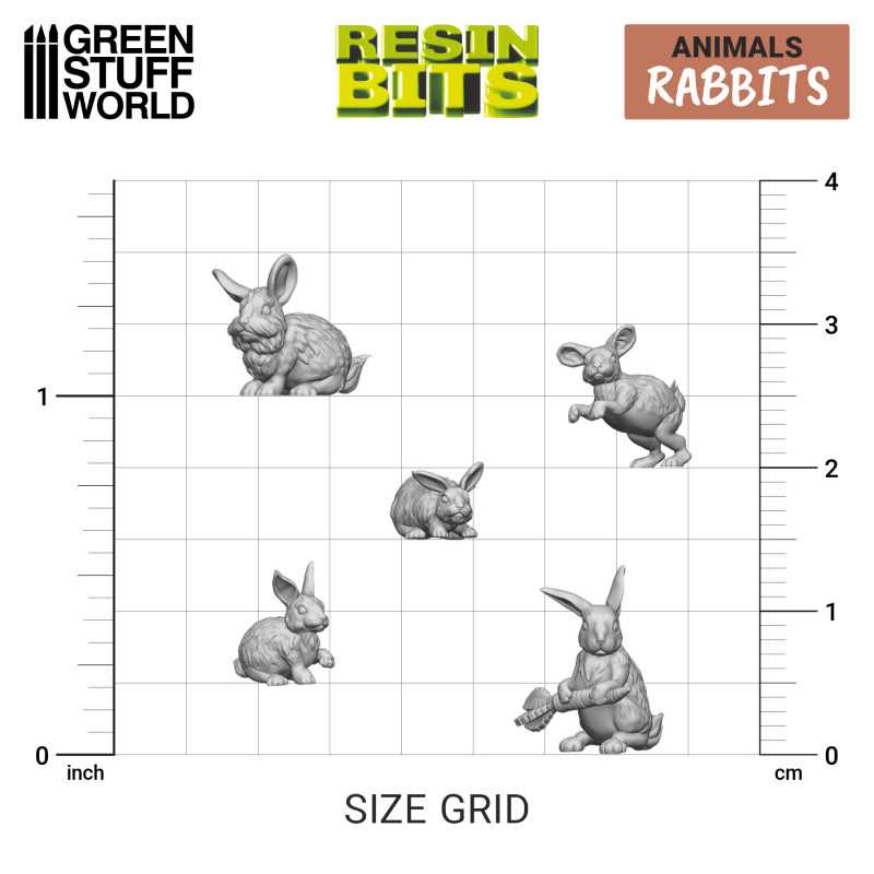 3D Printed - Rabbits - Bild 2