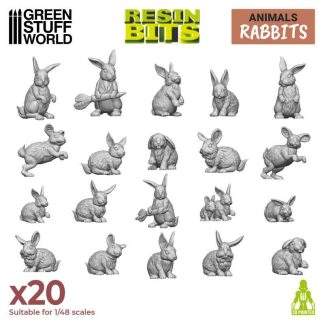3D Printed - Rabbits