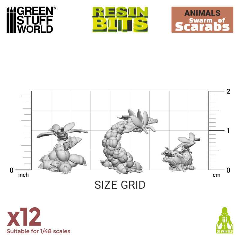 3D printed set - Swarm of Scarabs - Bild 3