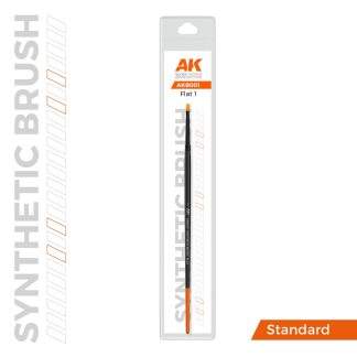 AK SYNTHETIC BRUSH – FLAT 1