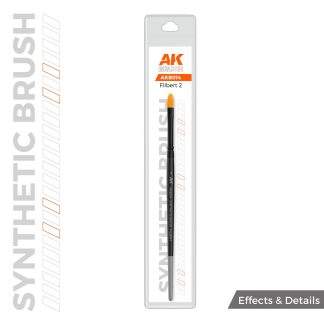 AK SYNTHETIC BRUSH – FILBERT 2