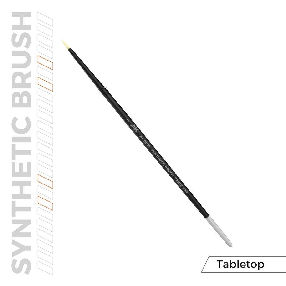 AK SYNTHETIC TABLETOP BRUSH – 1 - Bild 3