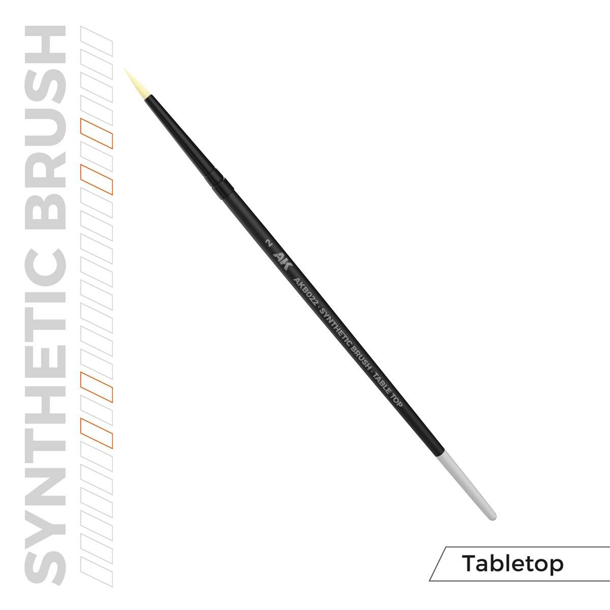 AK SYNTHETIC TABLETOP BRUSH – 2 - Bild 3