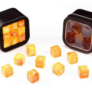 GREIFENFELS – D6 SERIES: MARBLE, ORANGE AND YELLOW