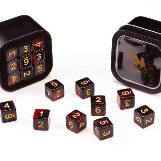 GREIFENFELS – D6 SERIES: MARBLE, RED AND BLACK