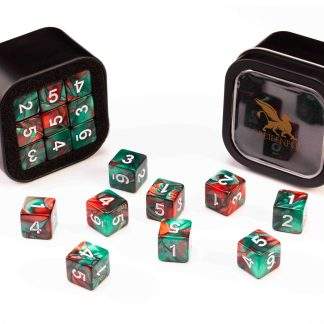 GREIFENFELS – D6 SERIES: MARBLE, RED AND GREEN
