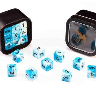 GREIFENFELS - D6 SERIES: MARBLE, BLUE AND WHITE
