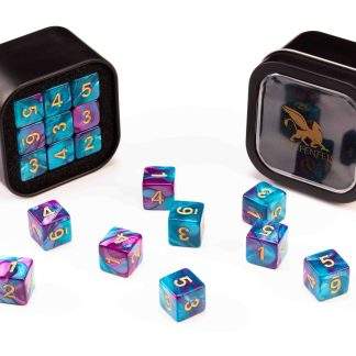 GREIFENFELS - D6 SERIES: MARBLE, PALE BLUE AND PURPLE