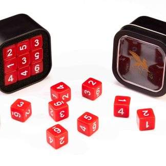 GREIFENFELS - D6 SERIES: OPAQUE, RED