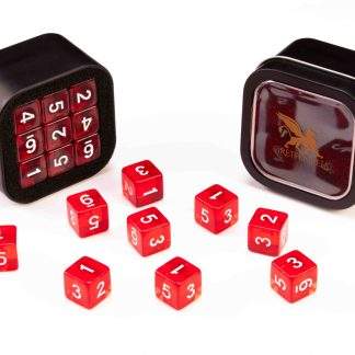GREIFENFELS - D6 SERIES: TRANSPARENT, RED