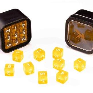 GREIFENFELS - D6 SERIES: TRANSPARENT, YELLOW
