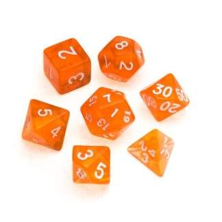 GREIFENFELS - TRANSPARENT SERIES: ORANGE - NUMBERS: WHITE